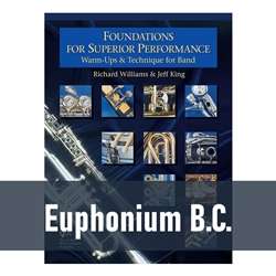 Foundations for Superior Performance - Baritone and Euphonium B.C. (Book 1)