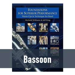 Foundations for Superior Performance - Bassoon (Book 1)