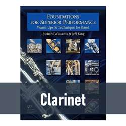 Foundations for Superior Performance - Clarinet (Book 1)