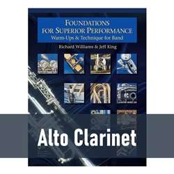 Foundations for Superior Performance - Alto Clarinet (Book 1)