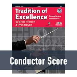 Tradition of Excellence W61F - Conductor Score (Book 1)