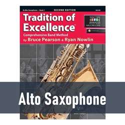 Tradition of Excellence W61XE - Alto Saxophone (Book 1)