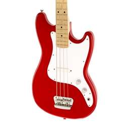 Squier Affinity Series Bronco Bass - Torino Red with Maple Fingerboard