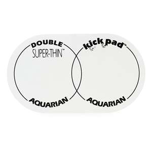Aquarian Super-Thin Kick Pad - Double