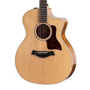 Taylor 214ce-K Koa Deluxe Acoustic-Electric Guitar - Natural