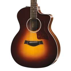 Taylor 214ce-SB DLX Acoustic-Electric Guitar Sunburst