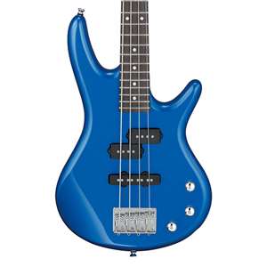 Ibanez GSRM20 Mikro Short-Scale Electric Bass Guitar - Starlight Blue with Rosewood Fingerboard