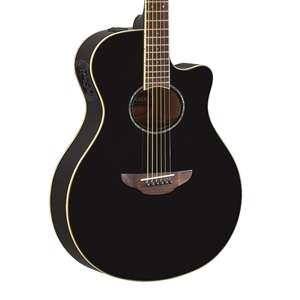 Yamaha APX600 Thin Body Acoustic-Electric Guitar - Black