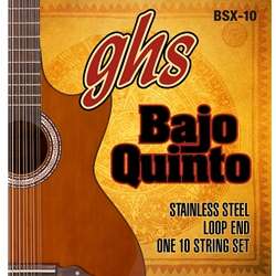 GHS Bajo Sexto Stainless Steel 10-string set