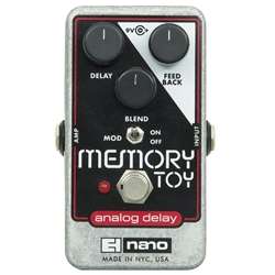 Electro-Harmonix Memory Toy Delay Pedal with Modulation