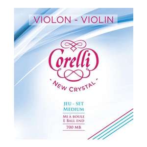Corelli Crystal Violin Strings, 4/4 Size