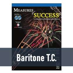 Measures of Success Concert Band Method - Baritone T.C. (Book 1)