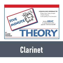 5 Minute Theory - Book for Clarinet