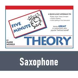 5 Minute Theory - Book for Saxophone