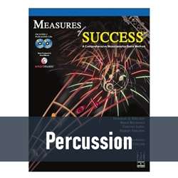 Measures of Success Concert Band Method - Percussion (Book 1)