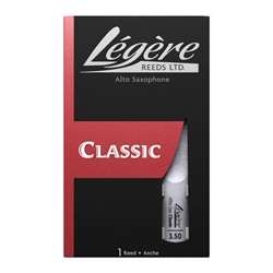 Legere Synthetic Reed for Alto Saxophone - Strength 3.5 (Single)