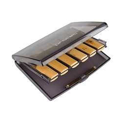 Protec A250TS Reed Case (Transparent Smoke) - Holds 12 Reeds for Clarinet
