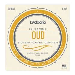 D'Addario OUD Normal Tension, Silver-Plated, 11 String Set