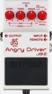 Boss Jb-2 Angry Driver Overdrive Guitar Effects Pedal