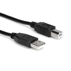Hosa USB-215AB High Speed USB Cable Type A to Type B - 15ft