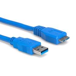 Hosa USB-306AC SuperSpeed USB 3.0 Cable Type A to Micro-B - 6ft