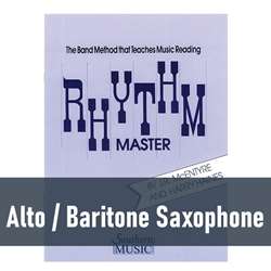 Rhythm Master - Alto / Baritone Saxophone (Book 1 Beginner)