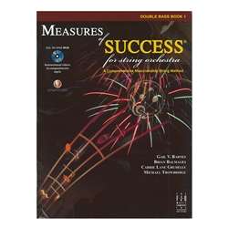 Measures of Success - Double Bass Book 1 with DVD