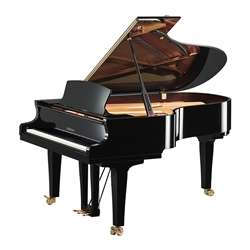 Yamaha S5X Premium Acoustic Grand Piano - 6'7" Polished Ebony