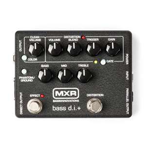 Dunlop MXR M80 Bass DI+ Bass Guitar Preamp, EQ, and Distortion