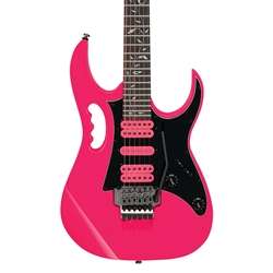 Ibanez JEM JR Steve Vai Jr Electric Guitar - Signature Pink with Jatoba Fingerboard