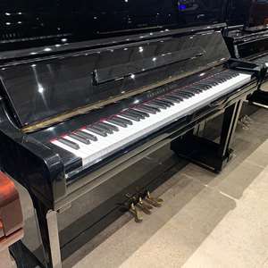 Fandrich & Sons Upright Acoustic Piano - Polished Ebony