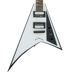 Jackson JS Series Rhoads JS32T - White with Black Bevels and Amaranth Fingerboard