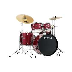 Tama Imperialstar IE52C 5-Piece Drum Set with Hardware and Cymbals - Candy Apple Mist