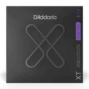 D'Addario XT Coated Electric Guitar Strings - XTE1149 Medium (11-49)
