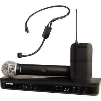Shure BLX1288/PGA31 Wireless Combo System with PG58 Handheld Transmitter and PGA31 Headworn Microphone