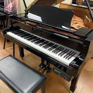 1994 Yamaha C3 Grand Piano - Polished Ebony
