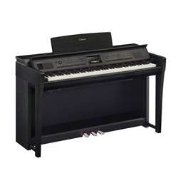 Yamaha Clavinova CVP-805B GrandTouch Entertainment Smart Piano - Matte Black