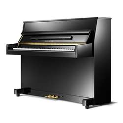 Pearl River UP109 - Traditional Series 43" Upright Piano Polished Ebony