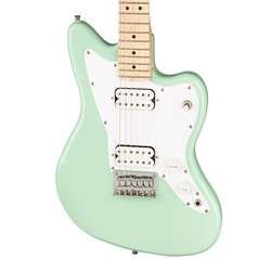 Squier Mini Jazzmaster HH - Surf Green with Maple Fingerboard