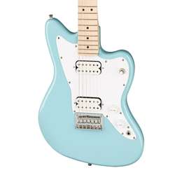 Squier Mini Jazzmaster HH - Daphne Blue with Maple Fingerboard