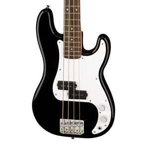 Squier Mini Precision Bass - Black with Laurel Fingerboard