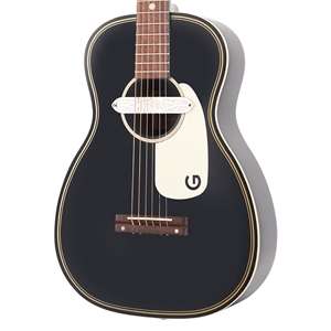 Gretsche G9520E Gin Rickey Acoustic/Electric with Soundhole Pickup - Smokestack Black with Walnut Fingerboard