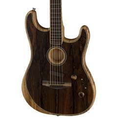 Fender Acoustasonic Stratocaster - Ziricote with Ebony Fingerboard