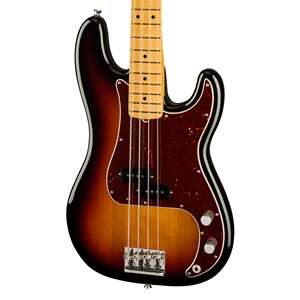 Fender American Professional II Precision Bass - 3-Color Sunburst with Maple Fingerboard