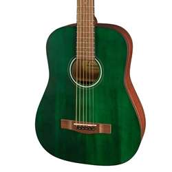 Fender FA-15 3/4 Scale Acoustic with Gig Bag - Green with Walnut Fingerboard
