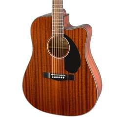 Fender CD-60SCE Dreadnought - All-Mahogany
 with Walnut Fingerboard