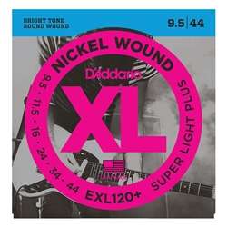 D'Addario EXL120+ Super Light - Nickel Wound Electric Guitar Strings