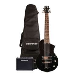 Blackstar Carry-On Deluxe Travel Guitar Pack - Black