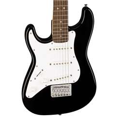 Squier Mini Stratocaster Left-Handed - Black with Laurel Fingerboard