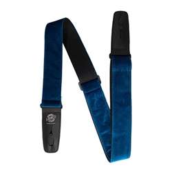 Lock-It Crushed Velvet 2in Locking Strap - Blue